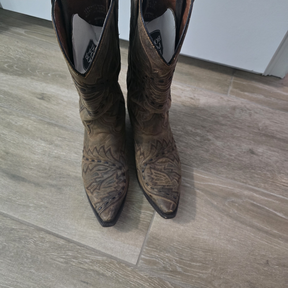 Dan Post Brown Western Boots